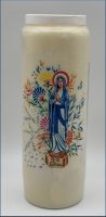 NEUVAINE BLANCHE VINTAGE
Fabriqué à la ciergerie de Lourdes